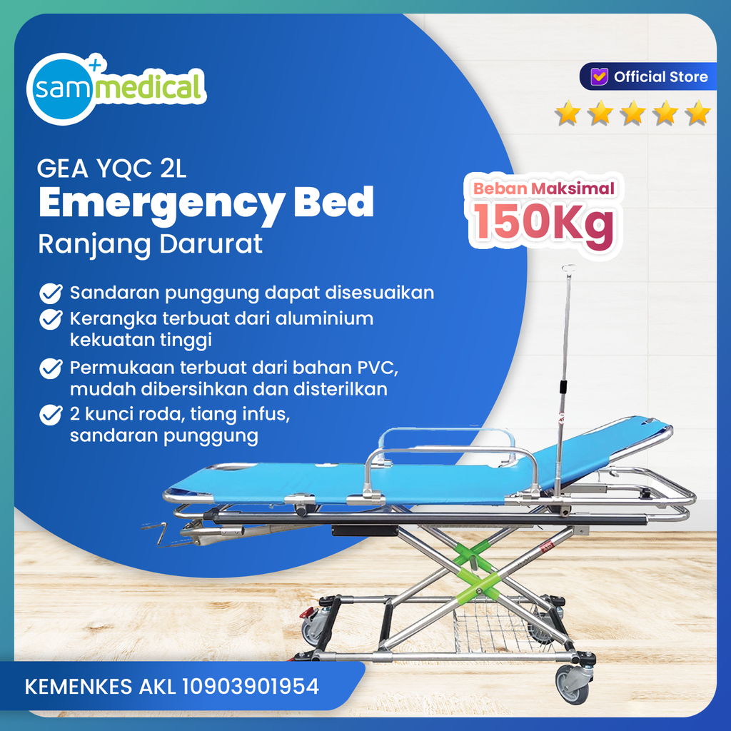 [00120160085] GEA Emergency Bed - YQC 2L
