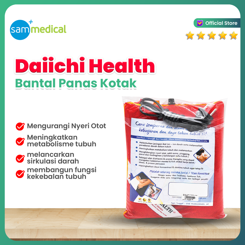 [00120160135] Daichi Health Bantal Panas Kotak