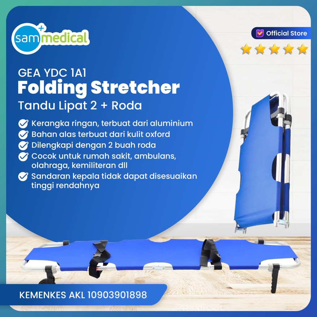 [00120160275] GEA Tandu Lipat 2 + Roda - YDC 1A1