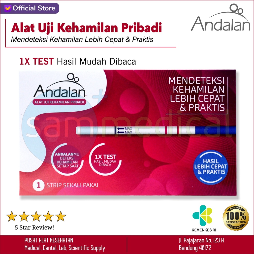 [00120160301] Andalan Pregnancy Test Strip