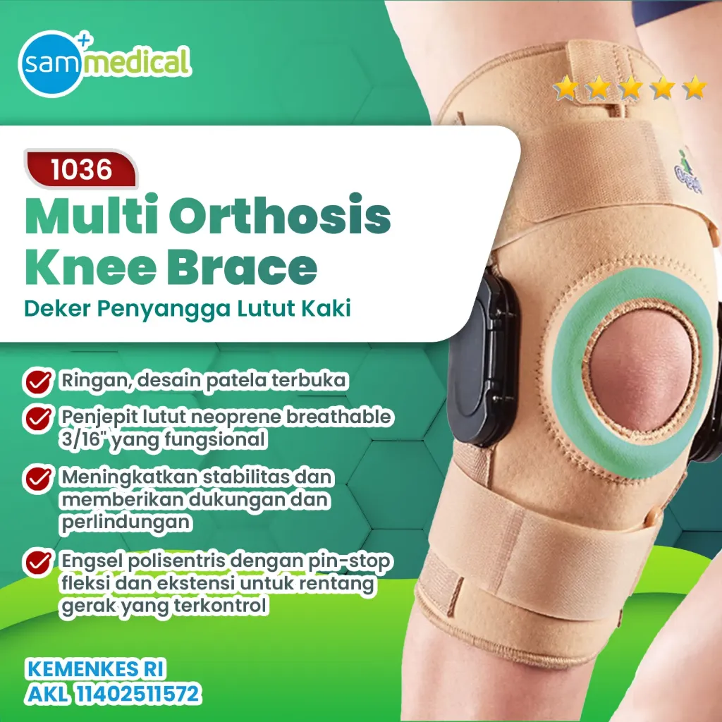 [00120160375] Oppo Multi Orthosis Knee Brace S - 1036