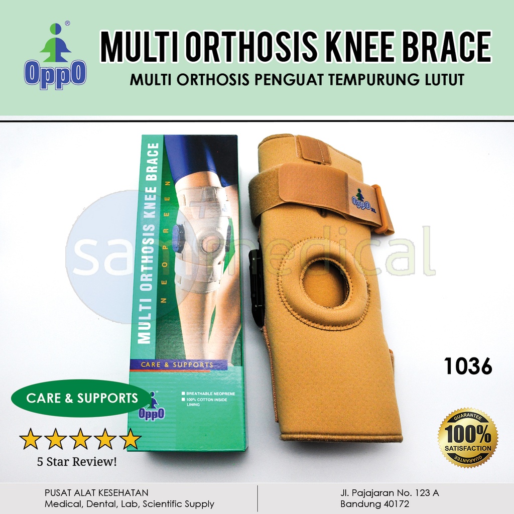 [00120160375] Oppo Multi Orthosis Knee Brace S - 1036