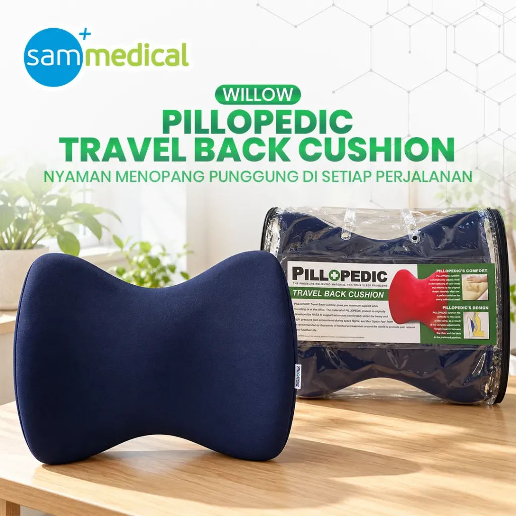 [00520160017] Willow Pillow Travel Back Cushion