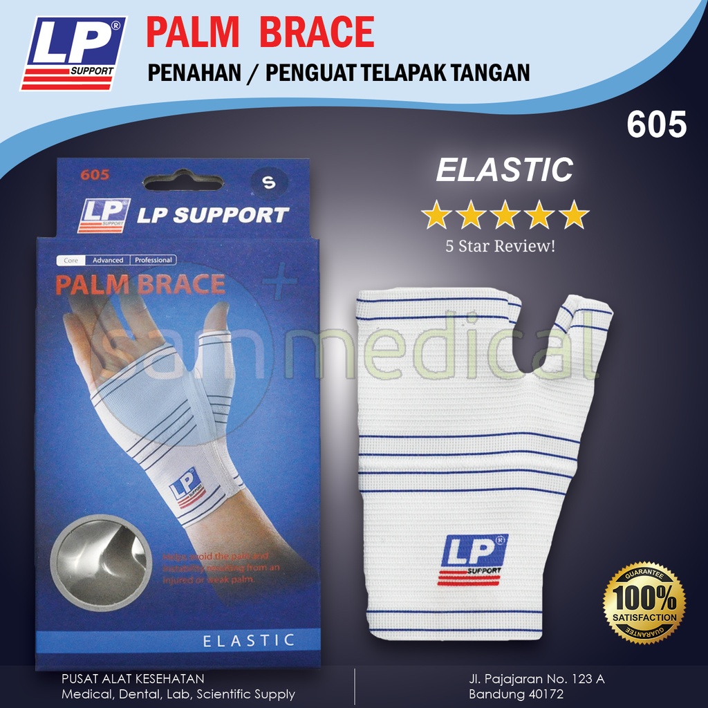 Lp Support Palm Brace LEFT LP 605  - M