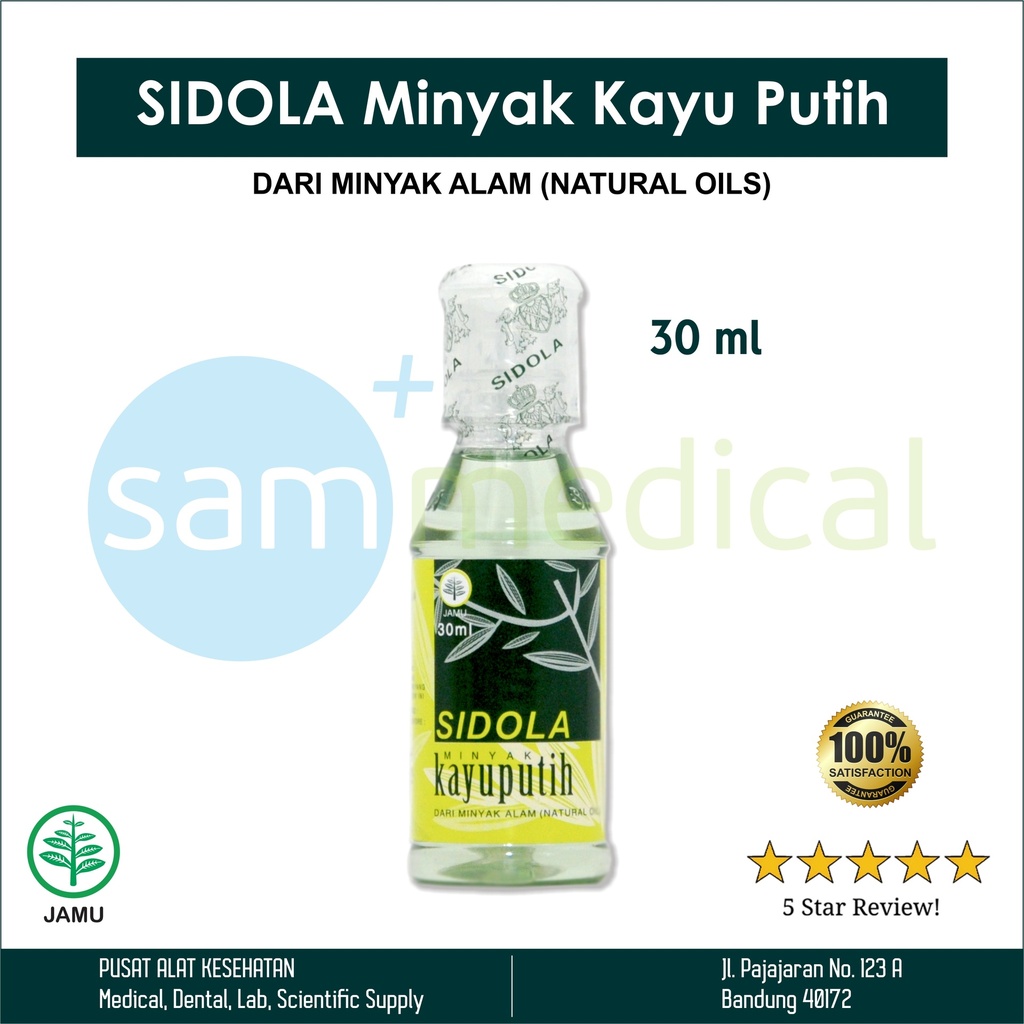 [00220160166] Minyak Kayu Putih Sidola 30 ml