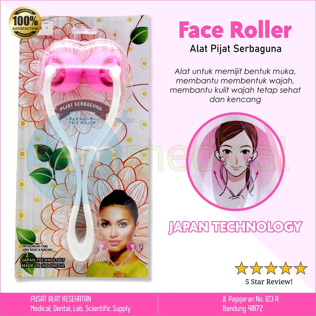 [00120160571] Face Roller / Alat Pijat Serbaguna