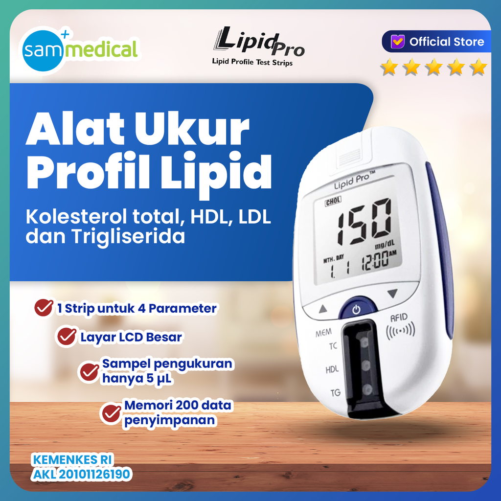 [00120160645] Lipid Pro Meter (T.Choles, Hdl, Ldl, Triglyceride) 