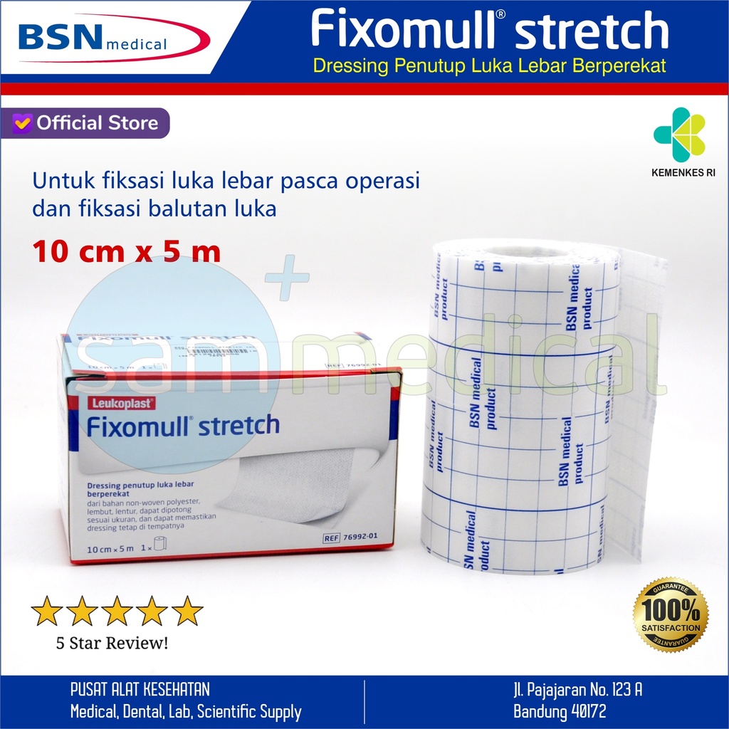 [00120160656] BSN Fixomull Stretch 10cmx5meter
