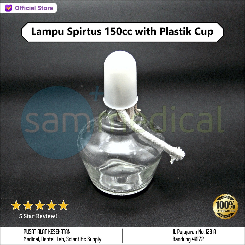 Lampu Spirtus 150cc w/ Plastik Cup