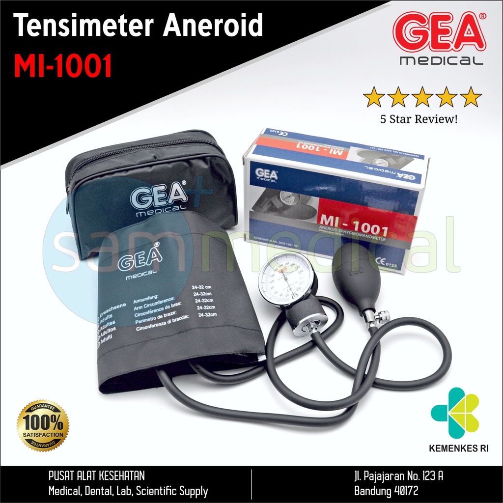 [00120160682] GEA Tensimeter Aneroid Deluxe MI-1001