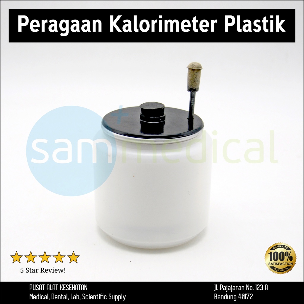 Lokal Peragaan Kalorimeter Plastik
