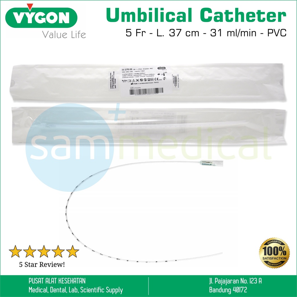 [00120160841] Vygon Umbilical Catheter F 5 