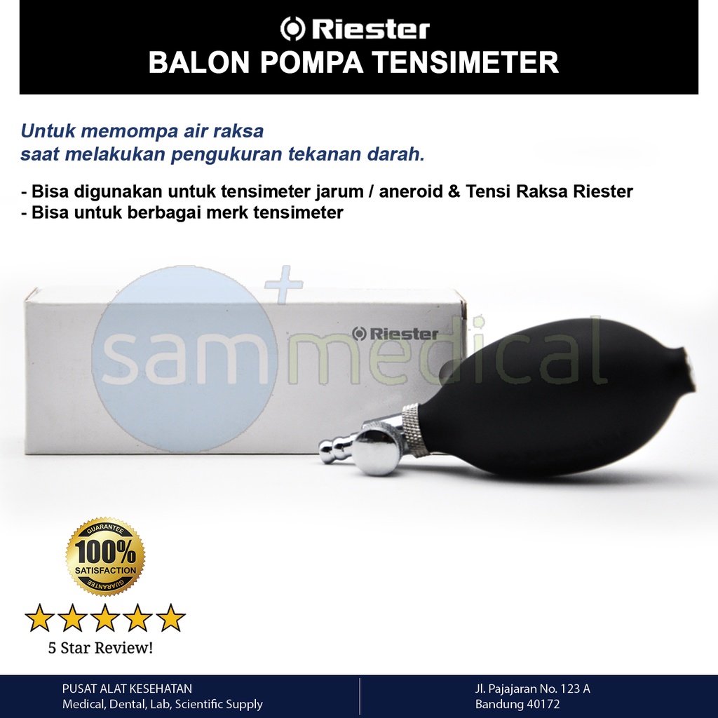 [00120160885] Riester Spare Part Pompa + Pentil