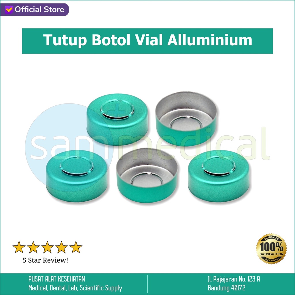 [00120170023] Tutup Vial Alluminium