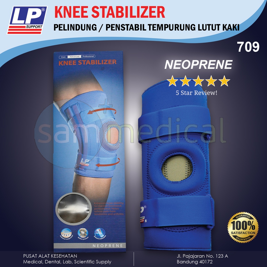 LP Support Knee Stabilizer BLUE M - LP 709
