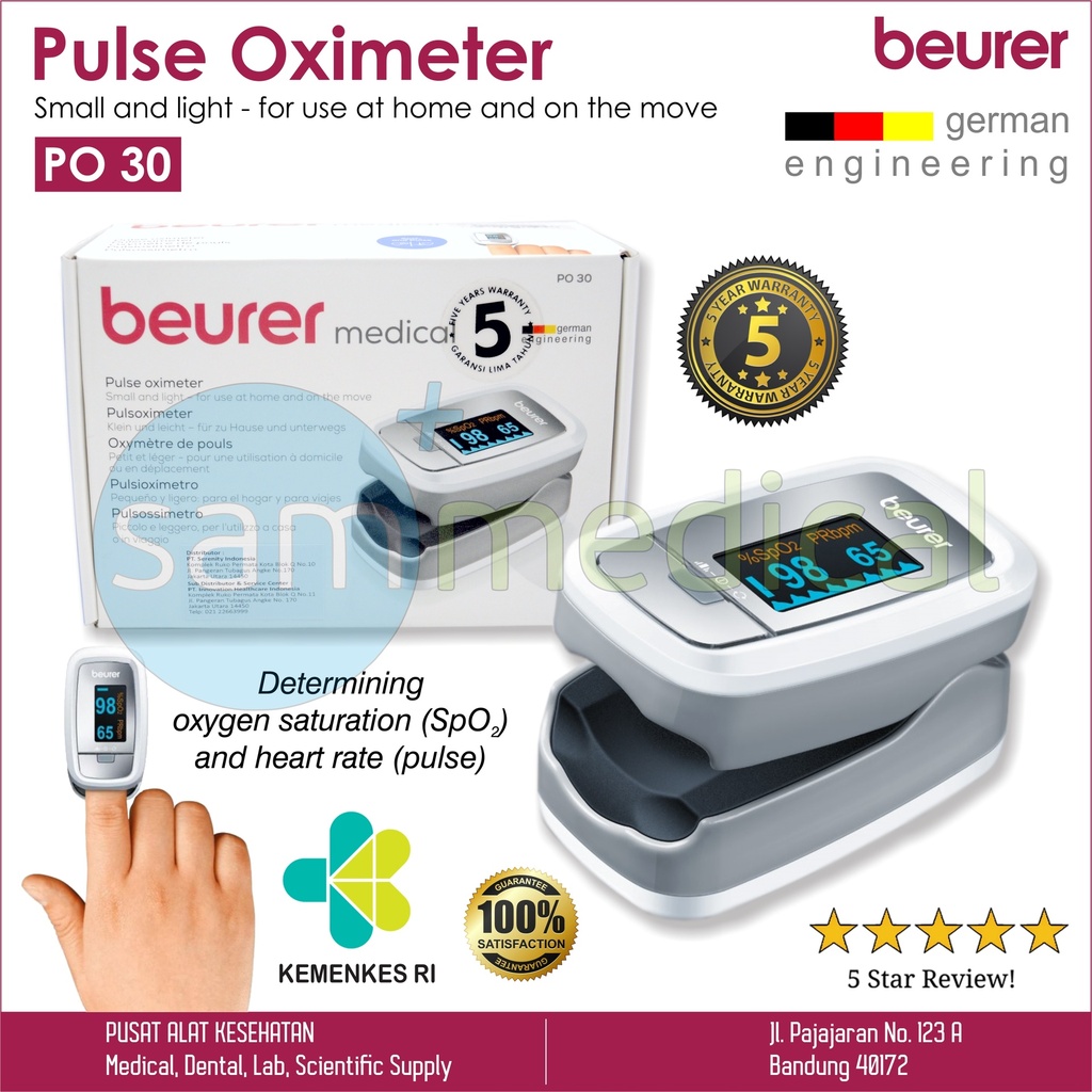 [00120170117] Beurer Pulse Oximeter - PO 30