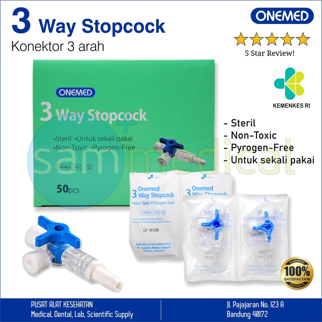 One Med 3 Way Stopcock