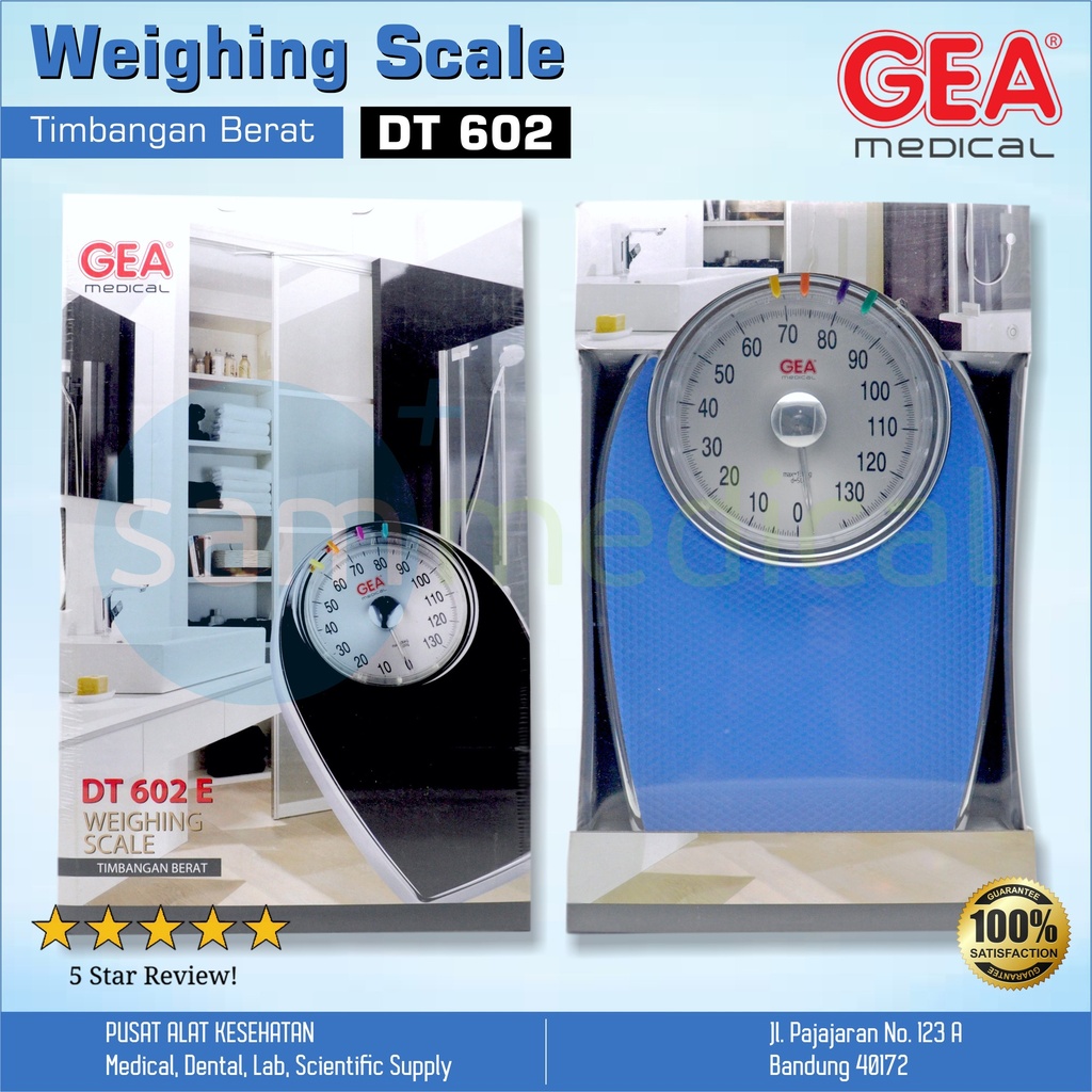[00120170164] GEA Mechanical Personal Bathroom Scale DT 602