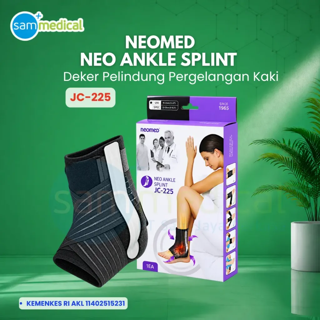 [00120170185] Neomed Neo Ankle Splint UNI - JC225