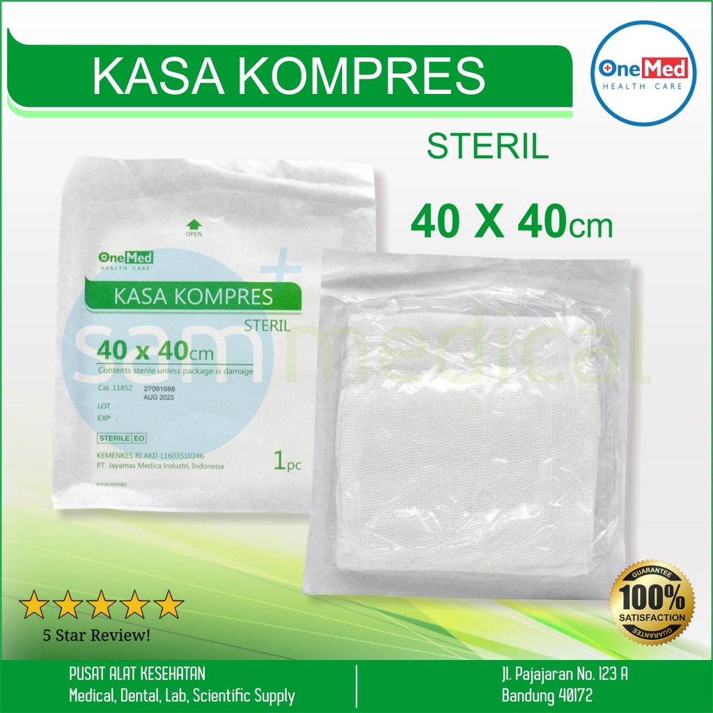 [00120170228] One Med Kasa Kompres Steril 40x40 