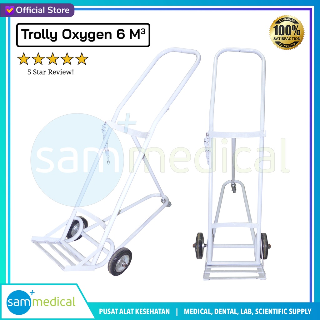 [00120170260] Lokal Roda Oksigen / Trolly Oxygen 6m3