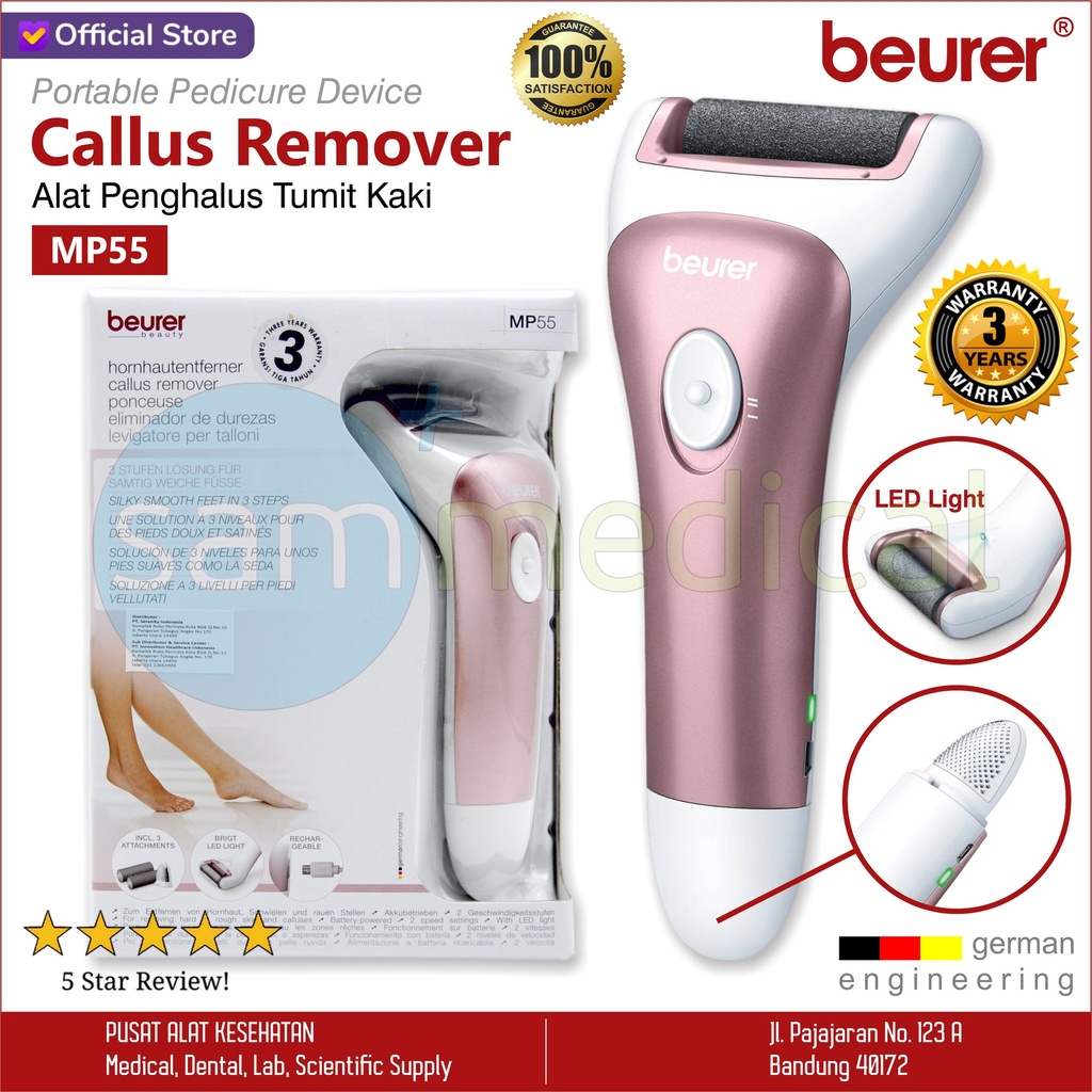 [00120170288] Beurer Portable Pedicure Device / Callus Remover MP 55