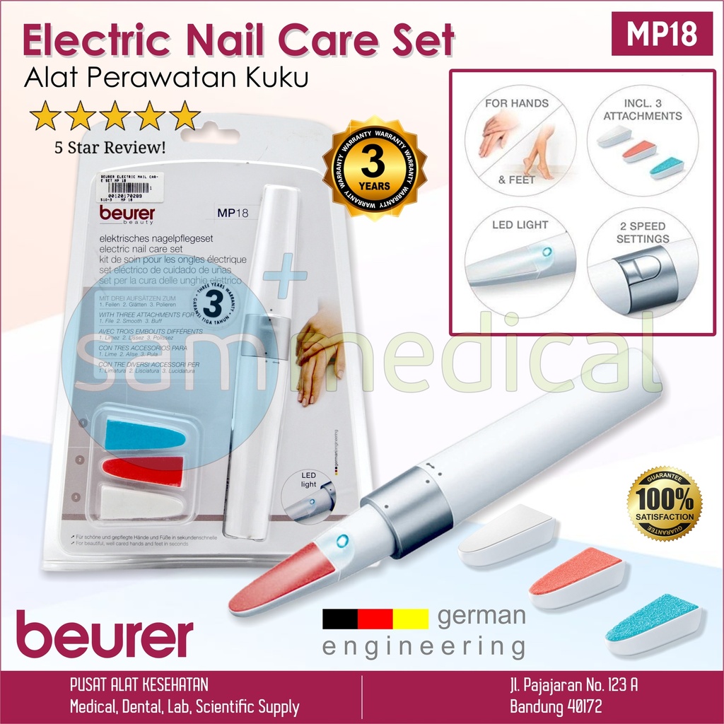 [00120170289] Beurer Electric Nail Care Set MP 18