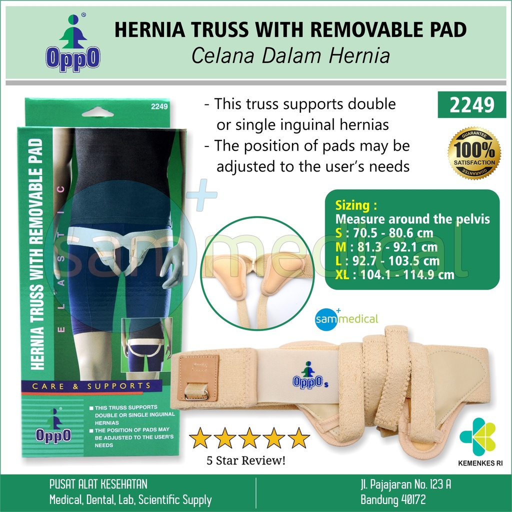 [00120170300] Oppo Hernia Aid Size XL - 2249