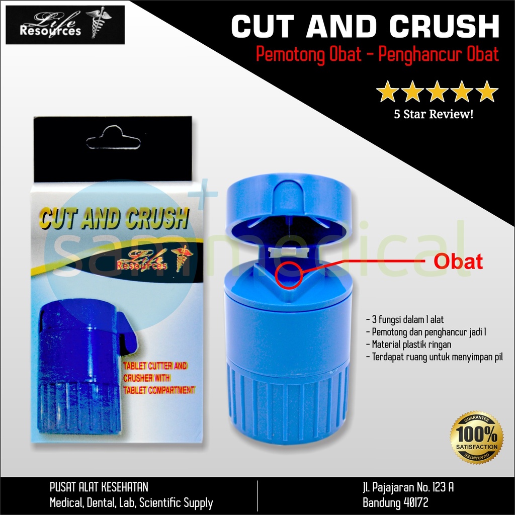 [00120170361] Liferesources Deluxe Cut and Crush 4in1