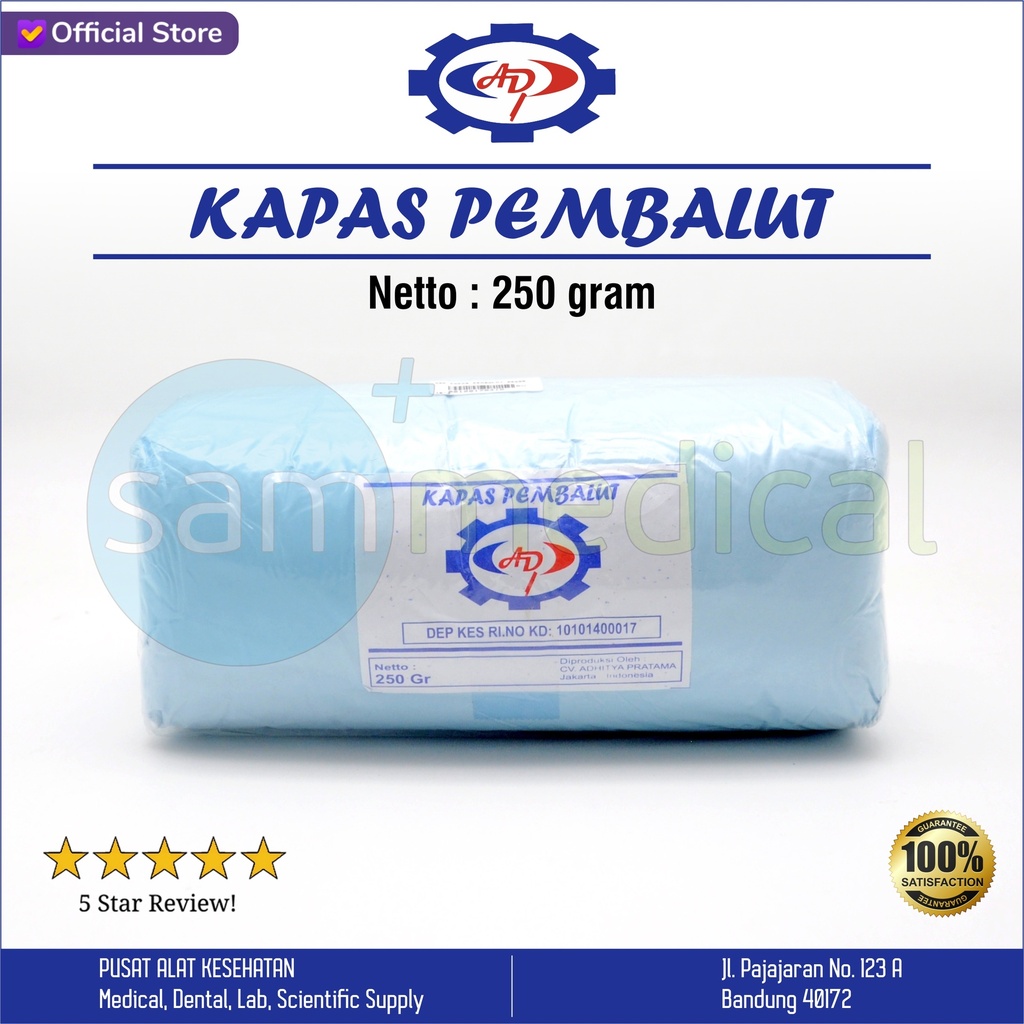 [00120170416] ADP Kapas Pembalut 250gr