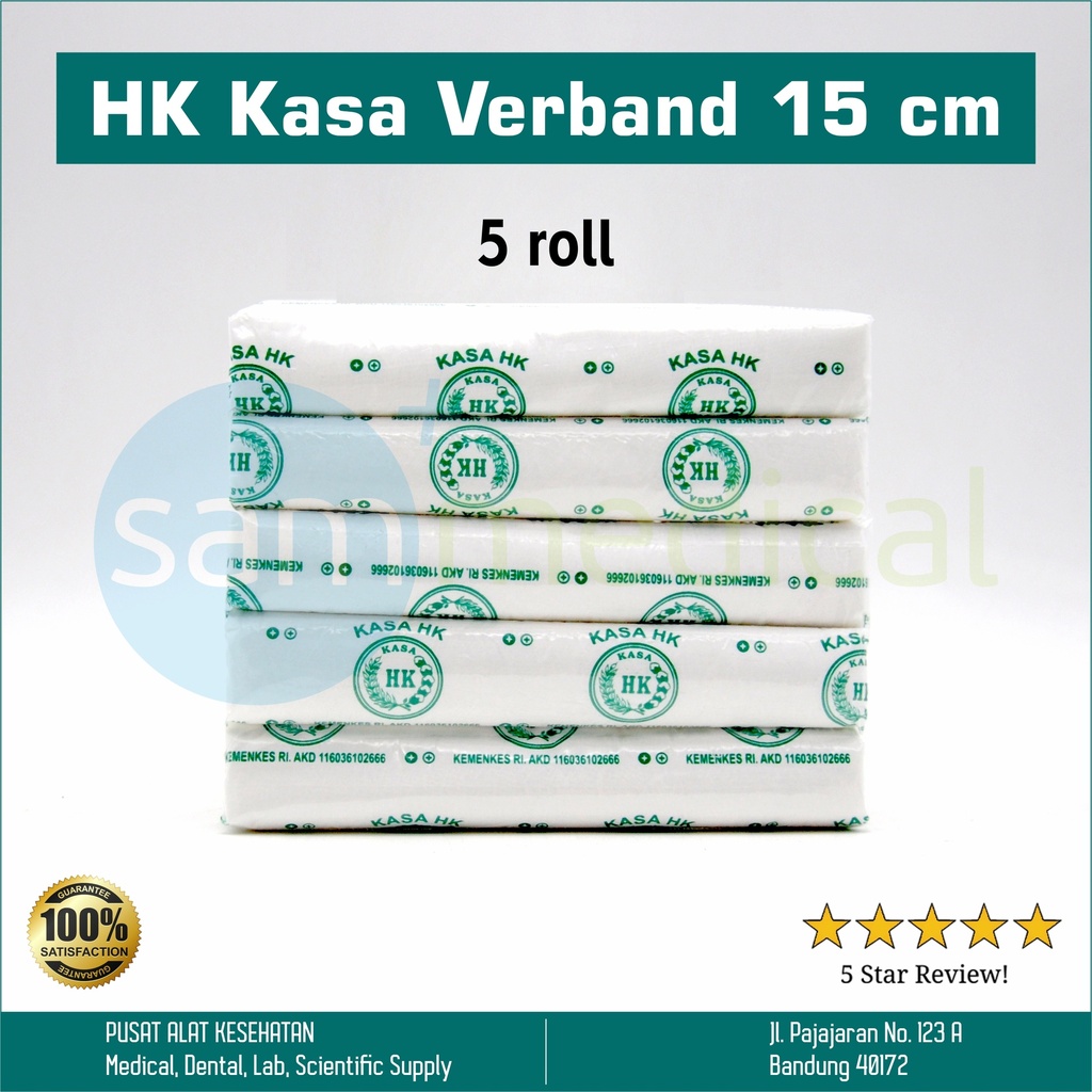 [00120170423] HK Kasa Verband 15cm @5roll