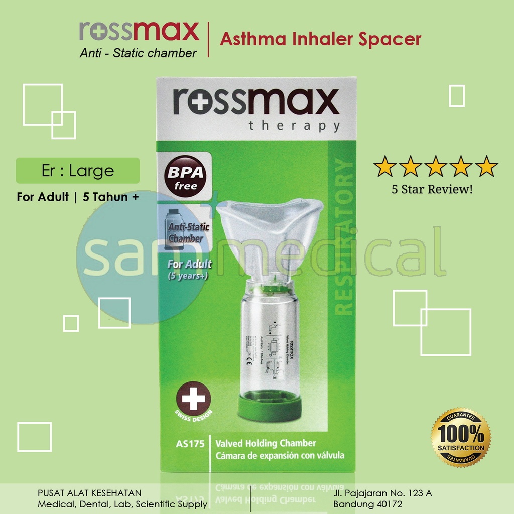 [00120170553] Rossmax Aerospacer Chamber LARGE (DEWASA)