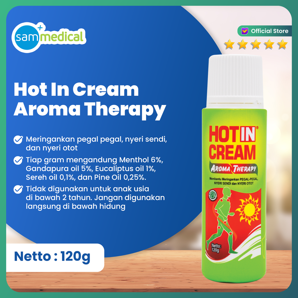 [00220180001] Hot In Cream Aromaterapy 120ml