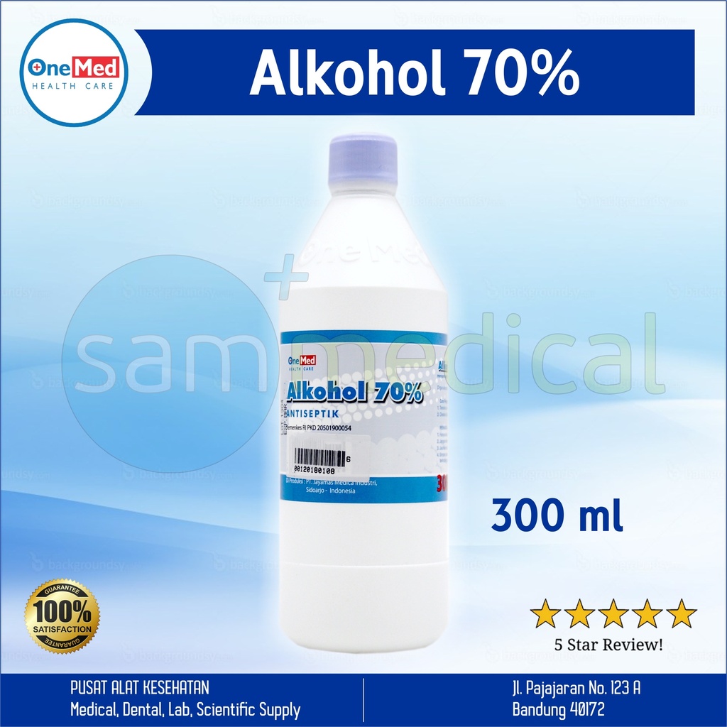[00120180108] One Med Alkohol 70% - 300ml