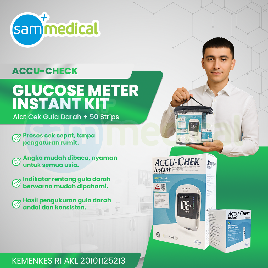 Accu Chek Instant Meter Extra Strip@50