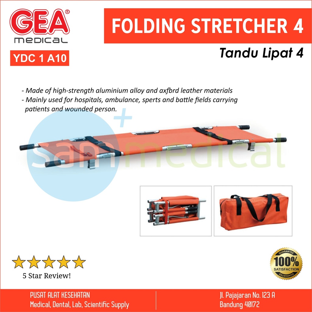 [00120180259] GEA Tandu Lipat 4 Alluminium YDC 1A10