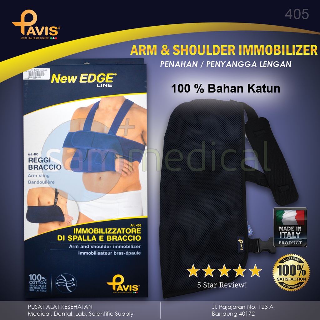 [00120180300] Pavis Arm Sling & Shoulder 405N - L (37-43cm)