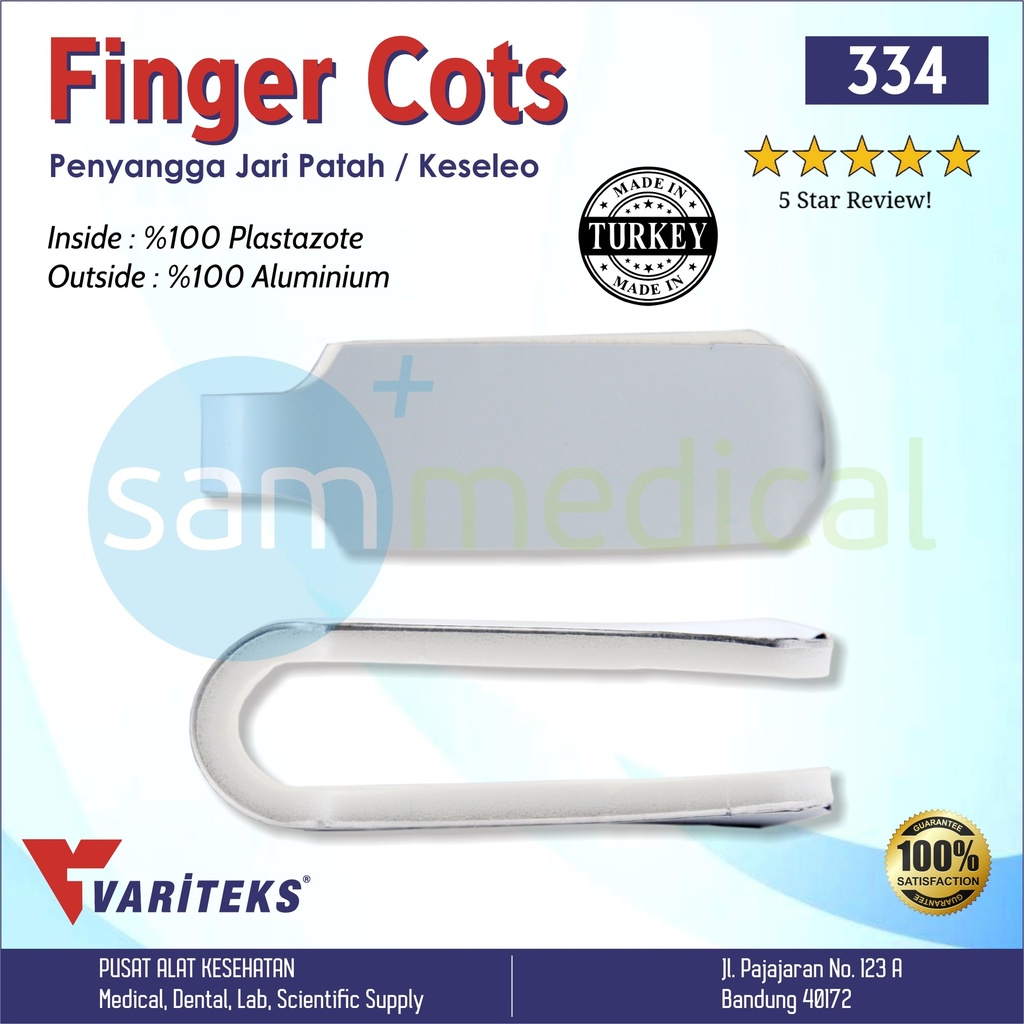 [00120180336] Variteks Finger Cot No 2 - M