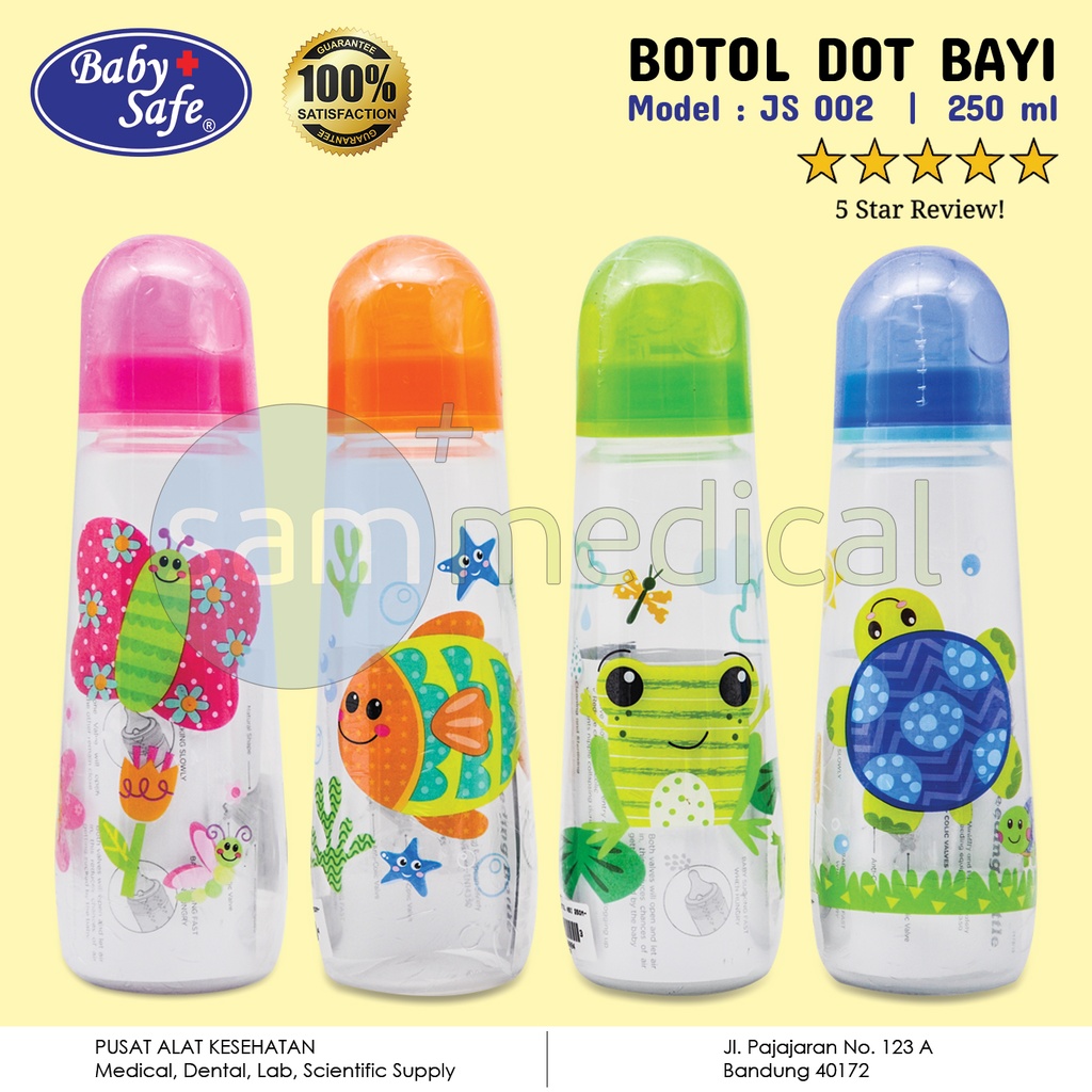 [00620180004] Baby Safe Botol Asi 250ml JS 002