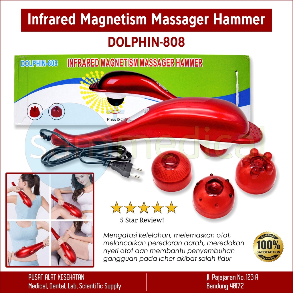 [00120180402] Massager Dolphin Besar KM 808