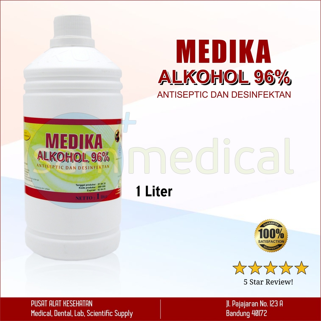 Medika Alkohol 96% - 1 Liter