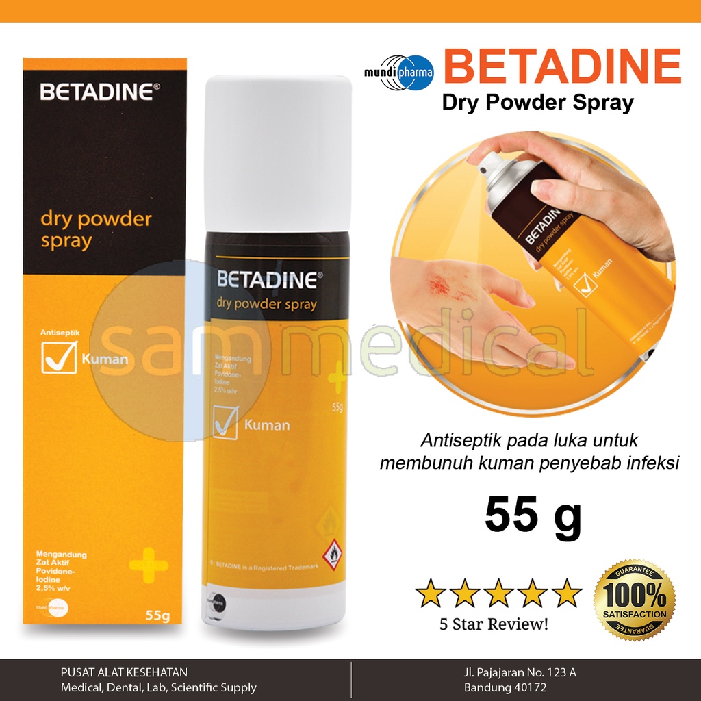 [00120180471] Betadine Spray 55gr