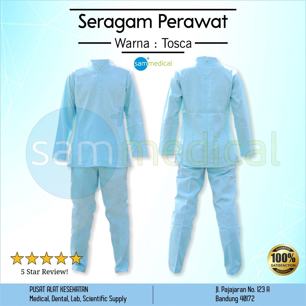 Seragam Perawat Size S - Tosca