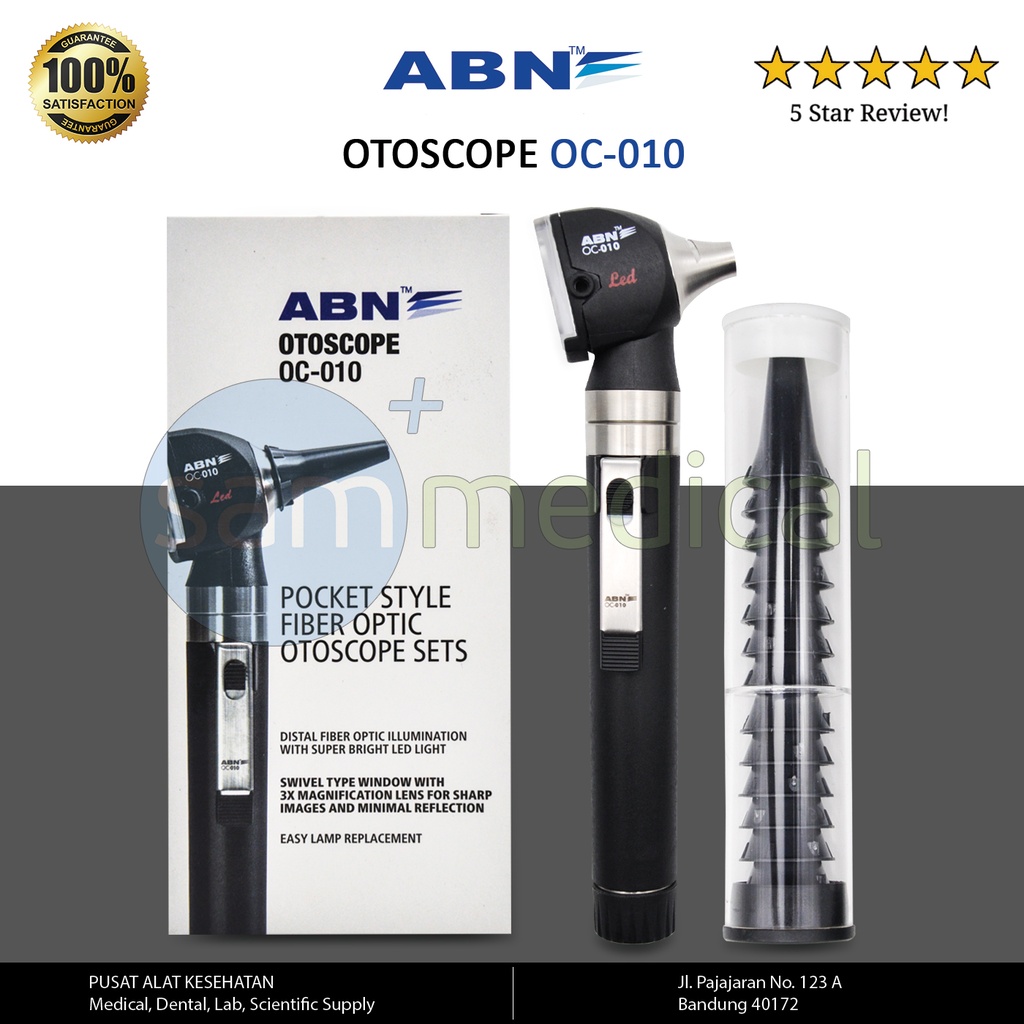 [00120180534] ABN Otoscope Fiber Optic OC 010
