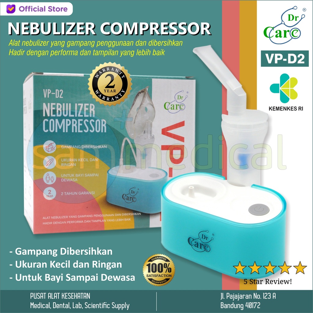 [00120190081] DR Care Nebulizer Compressor VP-D2