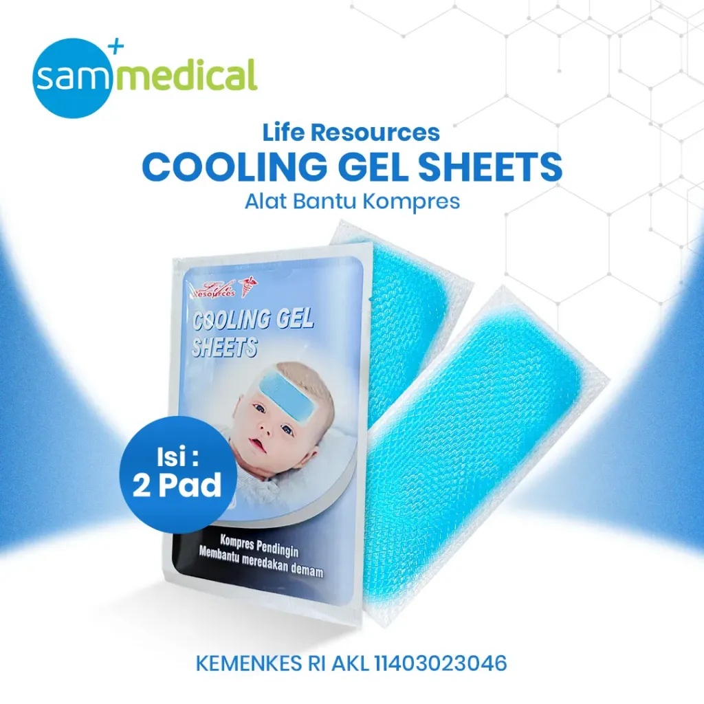 [00120190233] Liferesources Cooling Gel Baby @2pcs