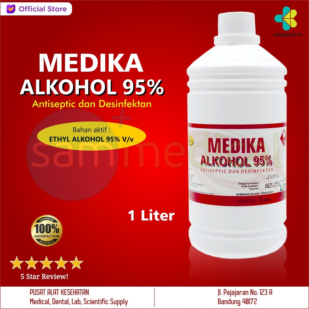 Medika Alkohol 95% - 1 Liter