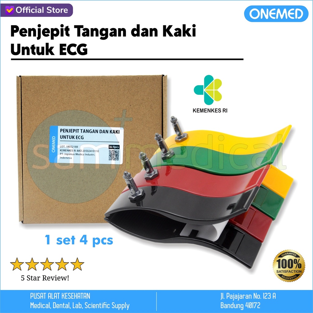 [00120190259] Jepitan Tangan & Kaki @4bh/set