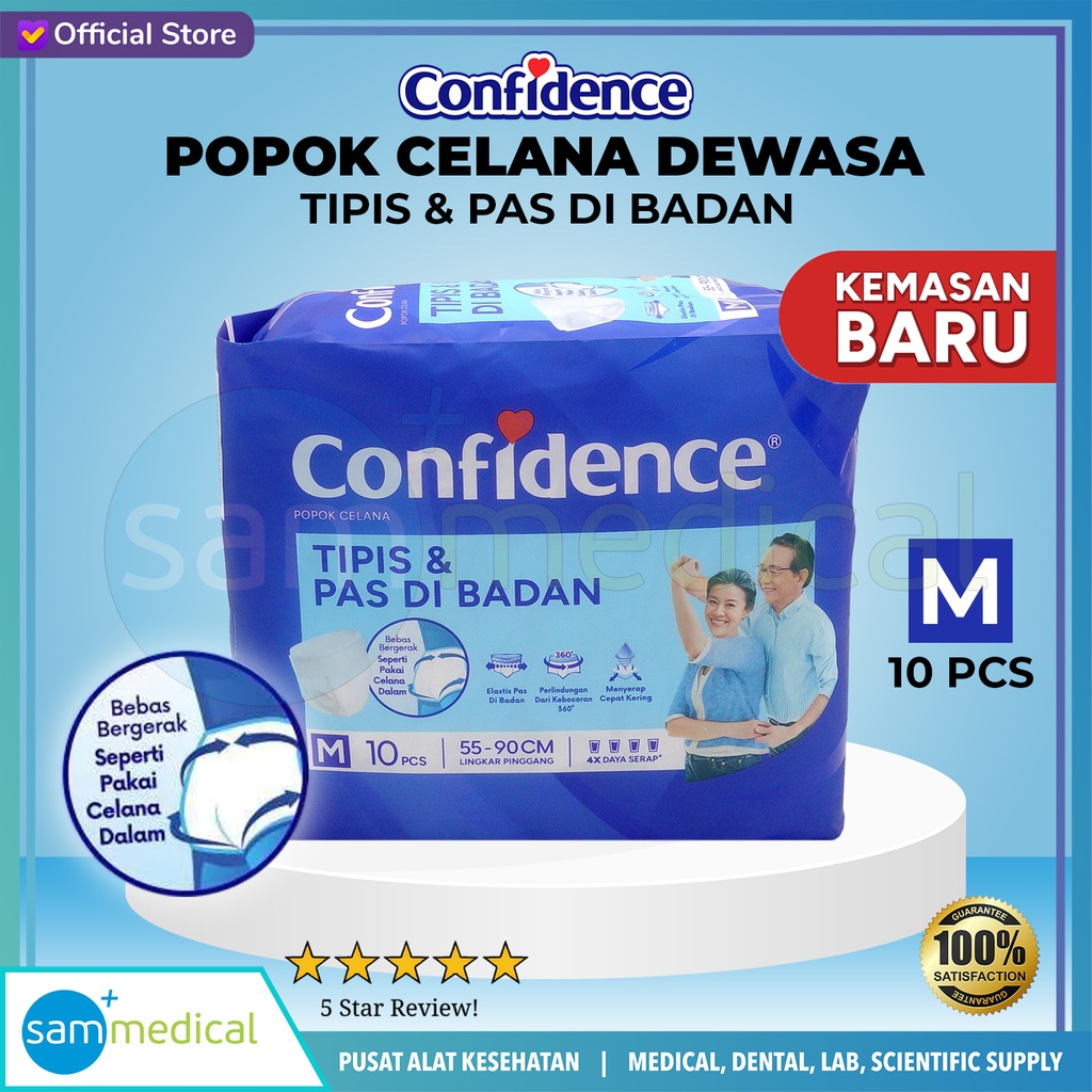 [00120190326] Confidence Adult Pants / Celana Size M @10pcs 	