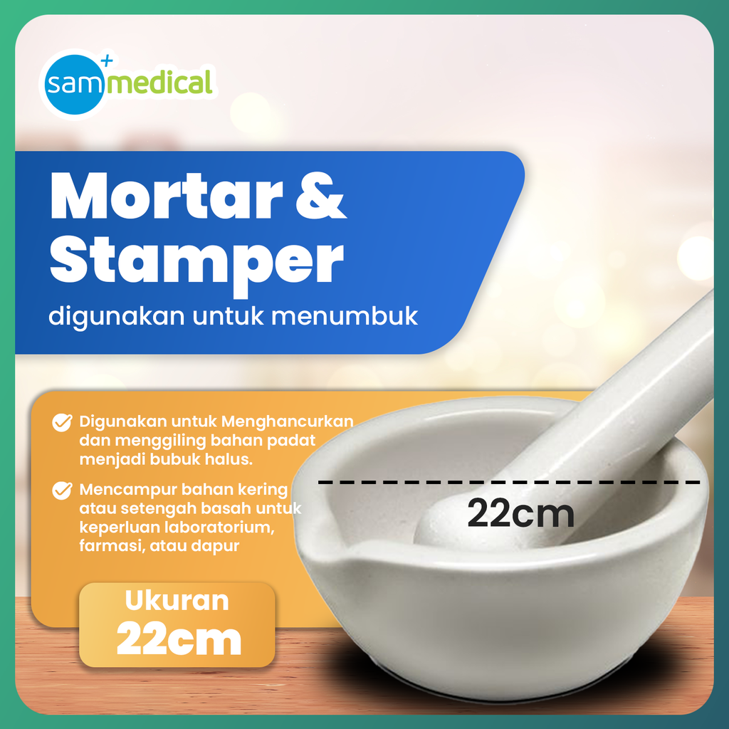 Mortar & Stamper - 22 cm